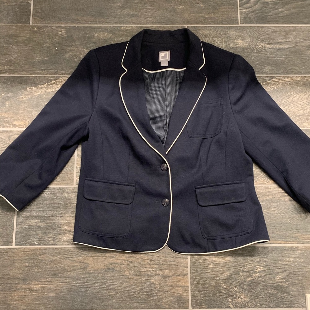 Two Button Navy Blazer